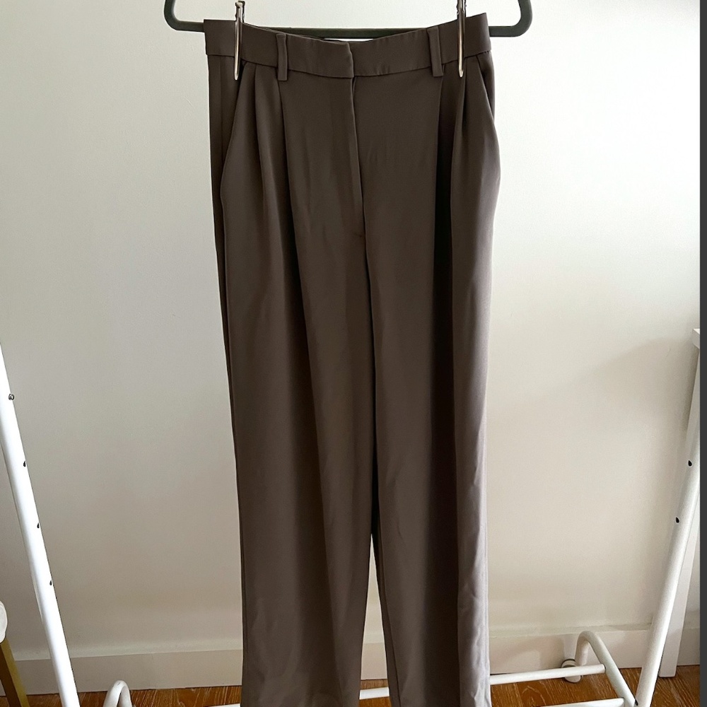 Taupe Trousers